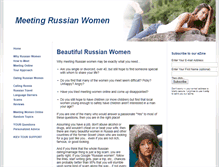 Tablet Screenshot of meeting-russian-women.com